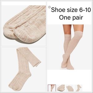 Pudus Sweater Socks One Pair NWT